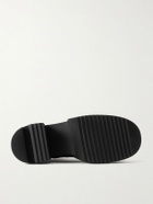 Rick Owens - Bogun Leather Lace-up Boots - Black