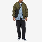 Neighborhood Men's L-2 Flight Jacket in Olive Drab