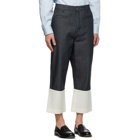 Loewe Navy Fisherman Jeans