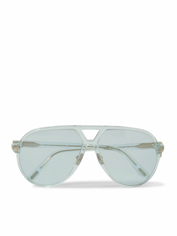 Photo: TOM FORD - Bertrand Aviator-Style Acetate Sunglasses
