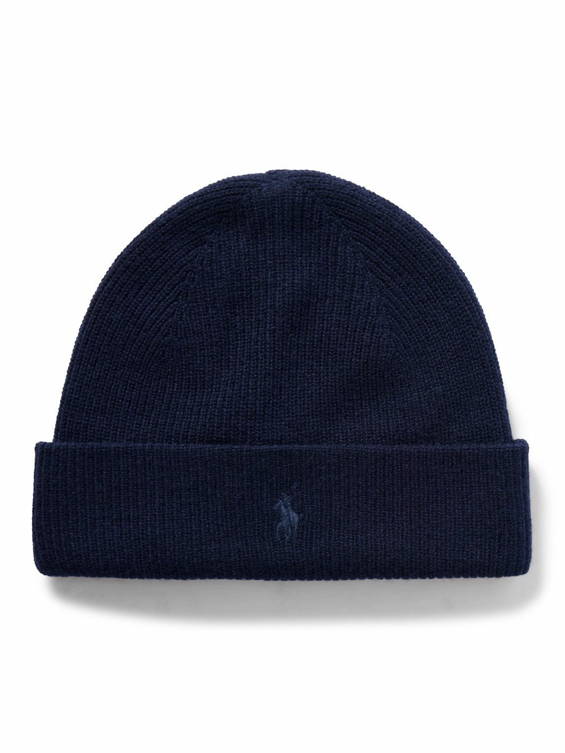 Polo Ralph Lauren - Logo-Embroidered Ribbed Cashmere Beanie