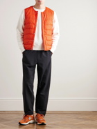 Outdoor Voices - Quilted SoftShield Down Gilet - Orange