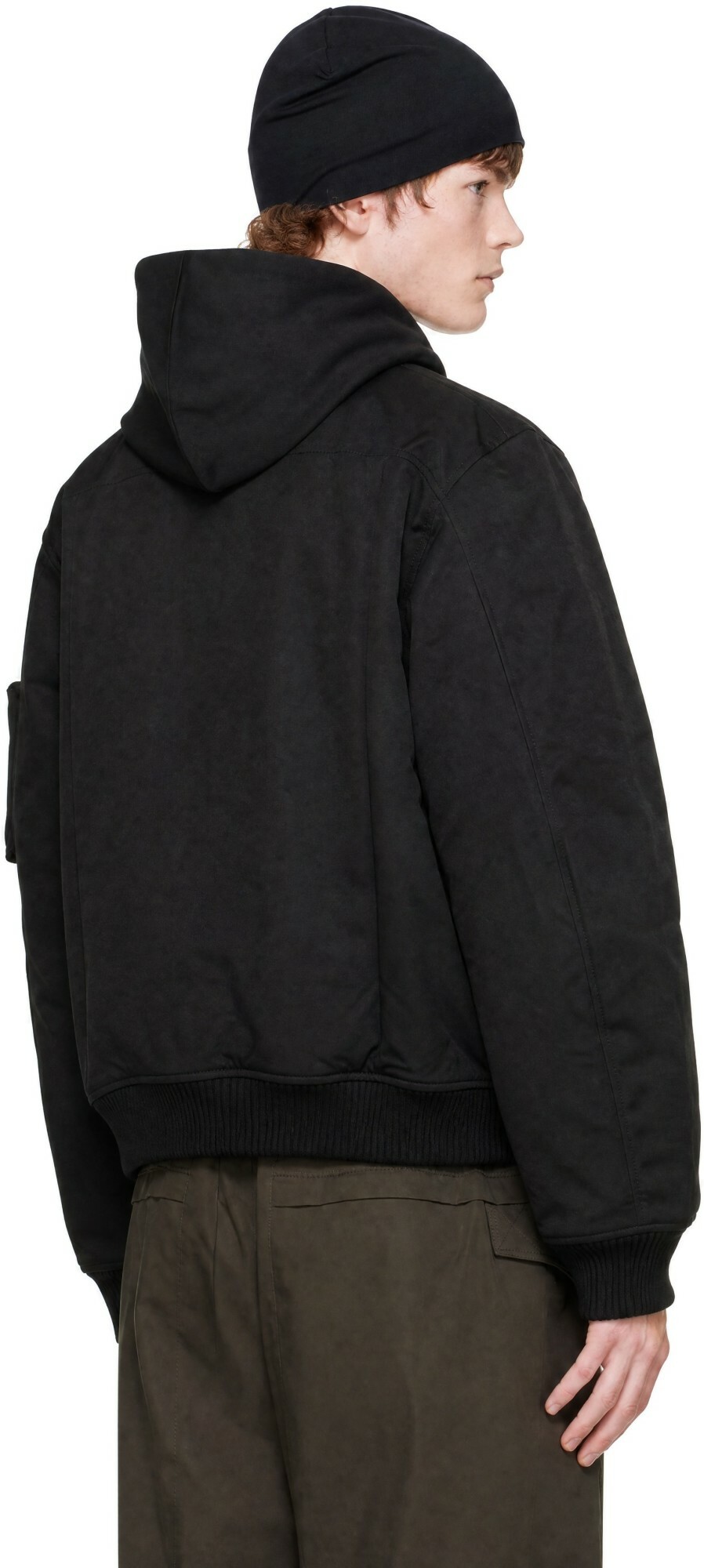 thom/krom Black 'M J 93' Bomber Jacket