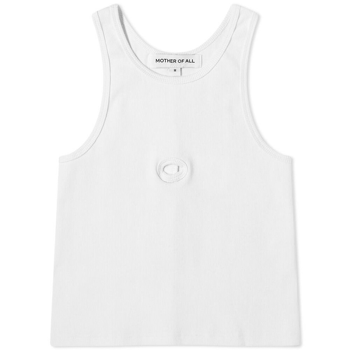 Photo: Mother of All Women's Philippa Vest Top in White
