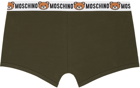 Moschino Two-Pack Green Underbear Boxers