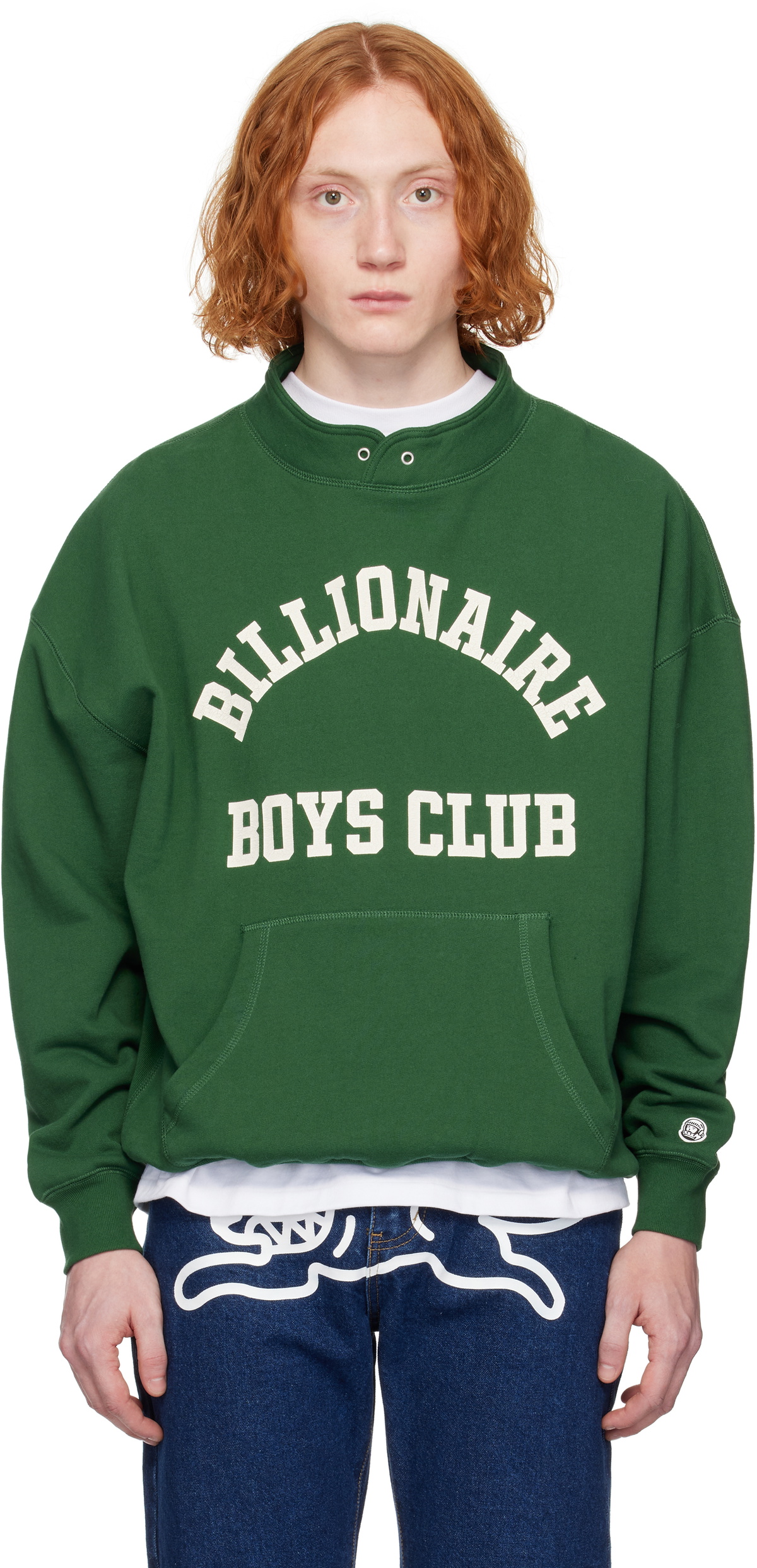 Billionaire Boys Club ミントグリーン ポケット スウェット Collared Sweatshirt – Billionaire Boys Club