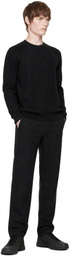 Veilance Black Conic Wool Midlayer Sweater