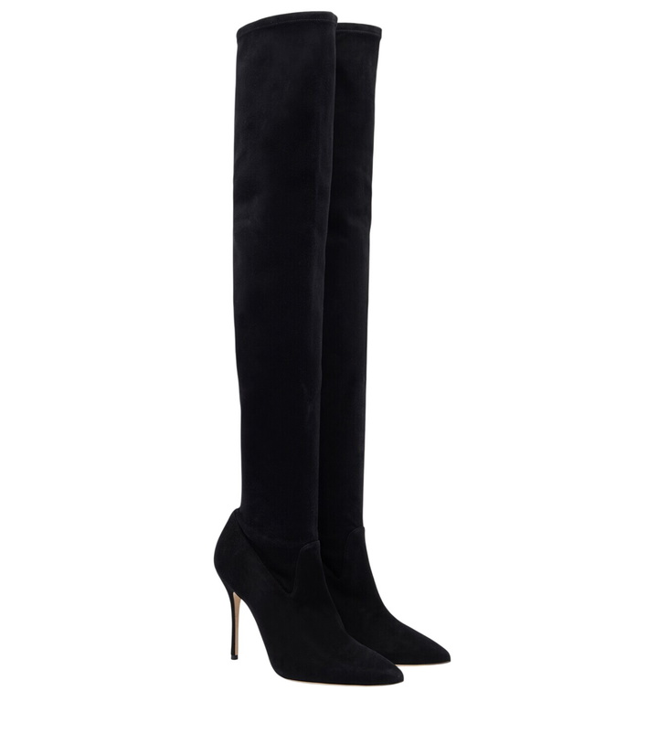 Photo: Manolo Blahnik Pascalarehi 105 suede over-the-knee boots