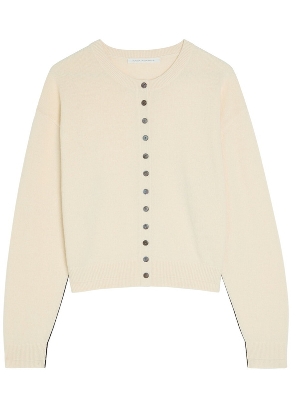 Photo: Maria Mcmanus Cashmere-blend Cardigan Off White