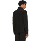 Mackintosh 0002 Black Two-Way Zip Jacket