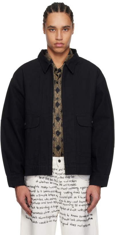 Photo: Glass Cypress Black Canvas Jacket