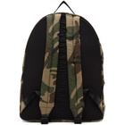 AAPE by A Bathing Ape Green and Beige Camo Backpack