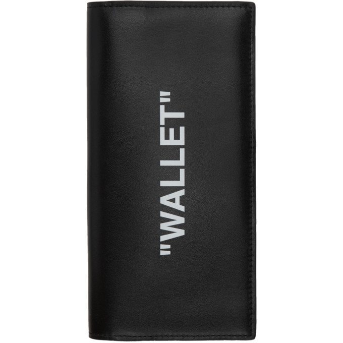 Off-White Black Quote Yen Wallet Off-White 