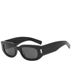 Saint Laurent Sunglasses Men's Saint Laurent SL 697 Sunglasses in Black
