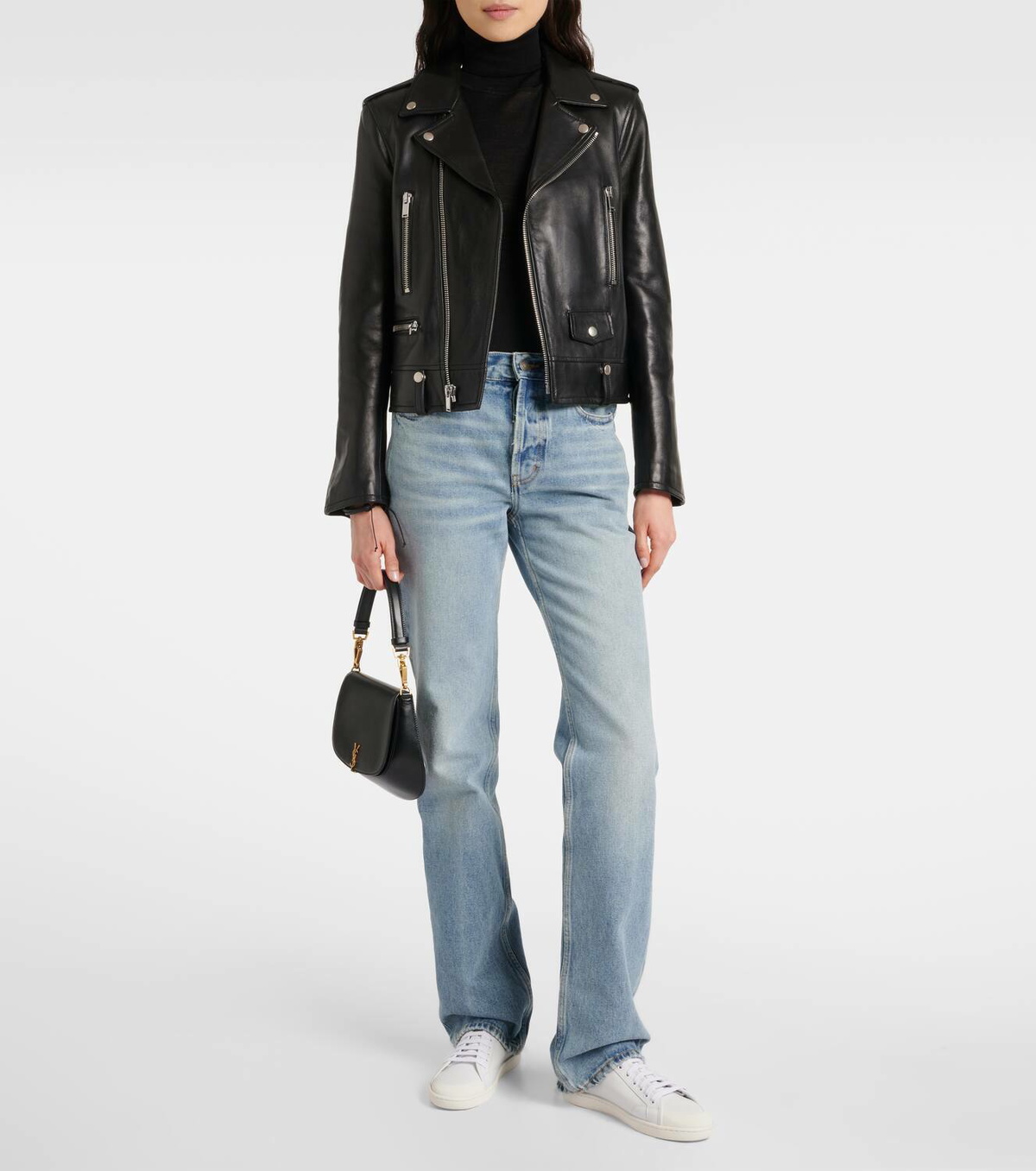 Saint Laurent Gym leather sneakers