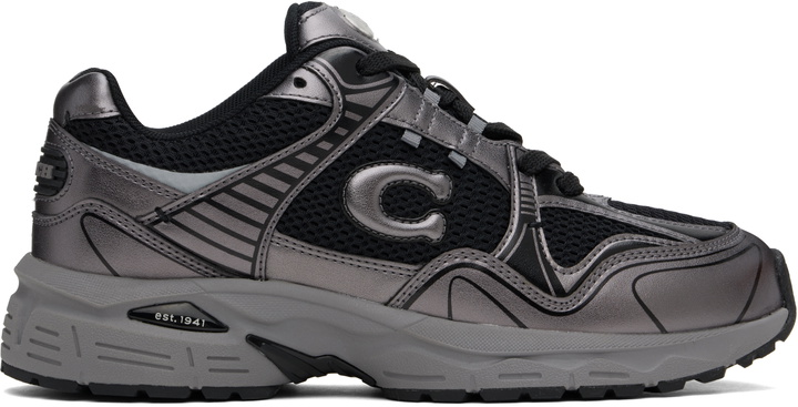 Photo: Coach 1941 Gray & Black C301 Sneakers