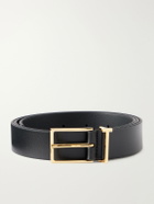 TOM FORD - T Loop 2.8cm Leather Belt - Black