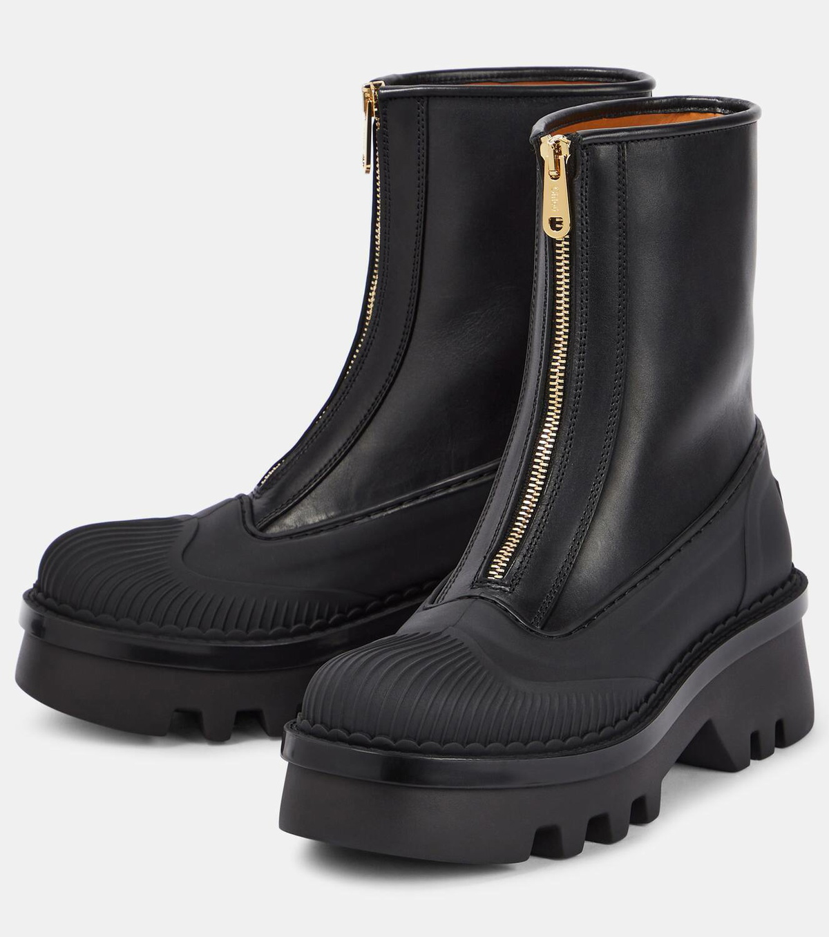 Chloé Raina leather ankle boots Chloe