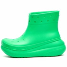 Crocs Women's Classic Crush Rain Boot in Grass Green