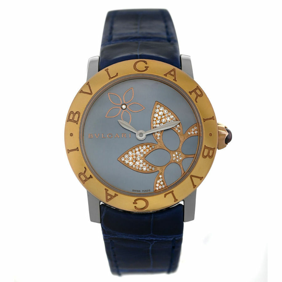 Bvlgari Bvlgari Automatic Blue Dial Ladies Watch 101896-Blue