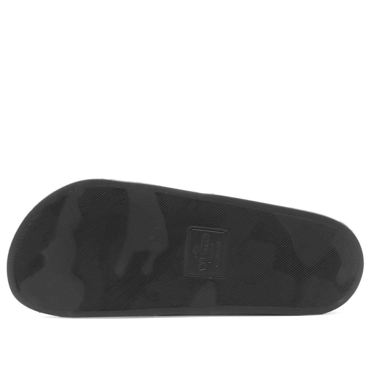 Valentino Men's VLTN Pool Slide in Black