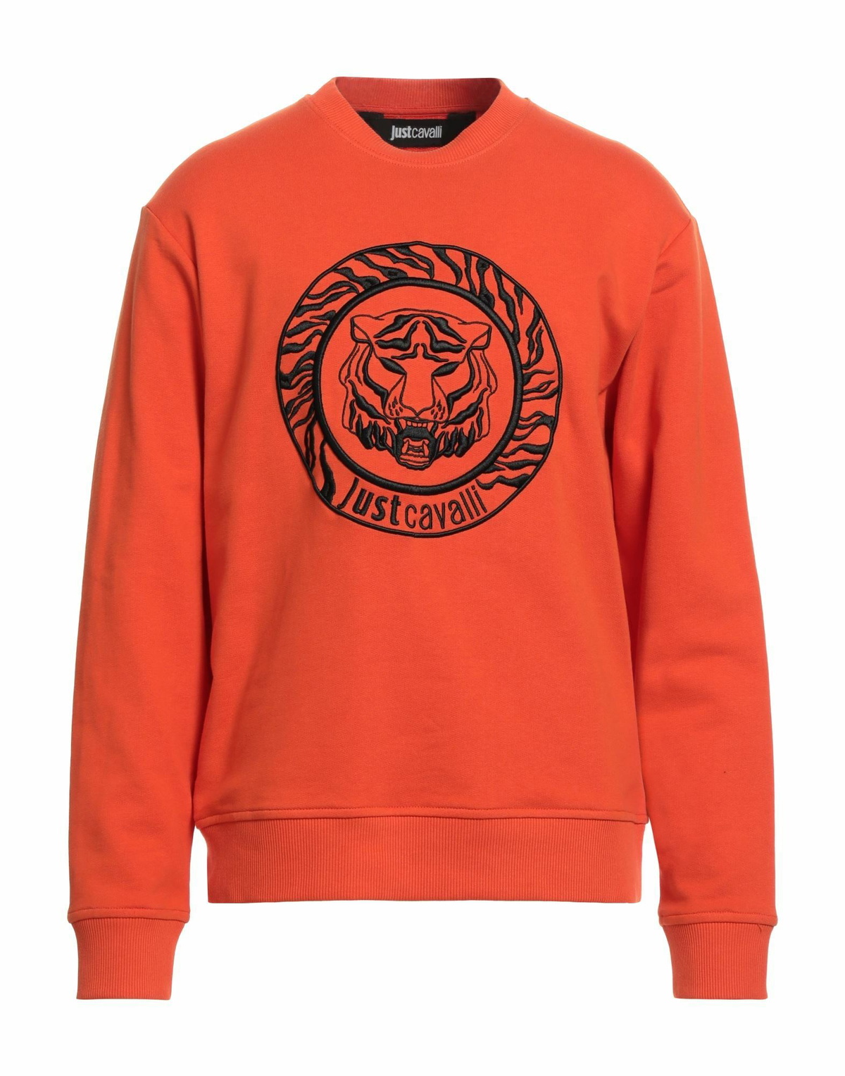 Just Cavalli Mens Sweatshirt in Orange
