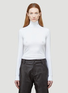 Raf Simons R-Embroidered Turtleneck Top