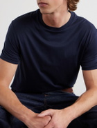 FRAME - Supima Cotton-Jersey T-Shirt - Blue