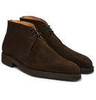 George Cleverley - Nathan Suede Desert Boots - Men - Dark brown