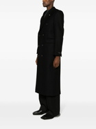 EYTYS Black Genesis Double-Breasted Coat