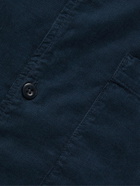 NN07 - Julio Cotton-Corduroy Shirt - Blue