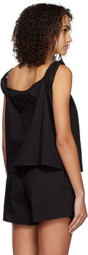 Deiji Studios Black 'The Paper' Pyjama Set