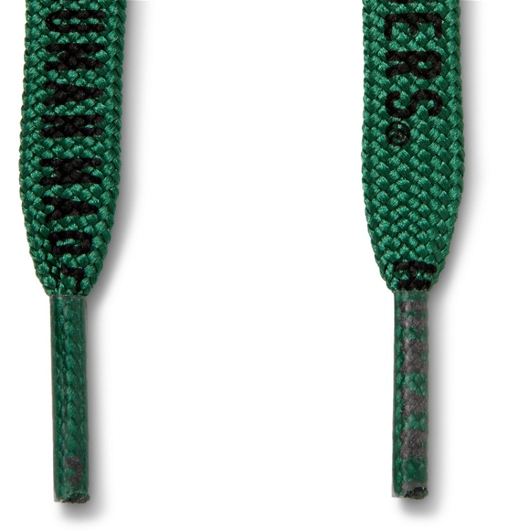 Photo: Human Made - Printed Shoelaces - Green