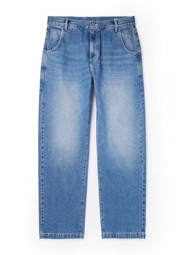 Photo: mfpen - Regular Slim-Fit Straight-Leg Organic Jeans - Blue
