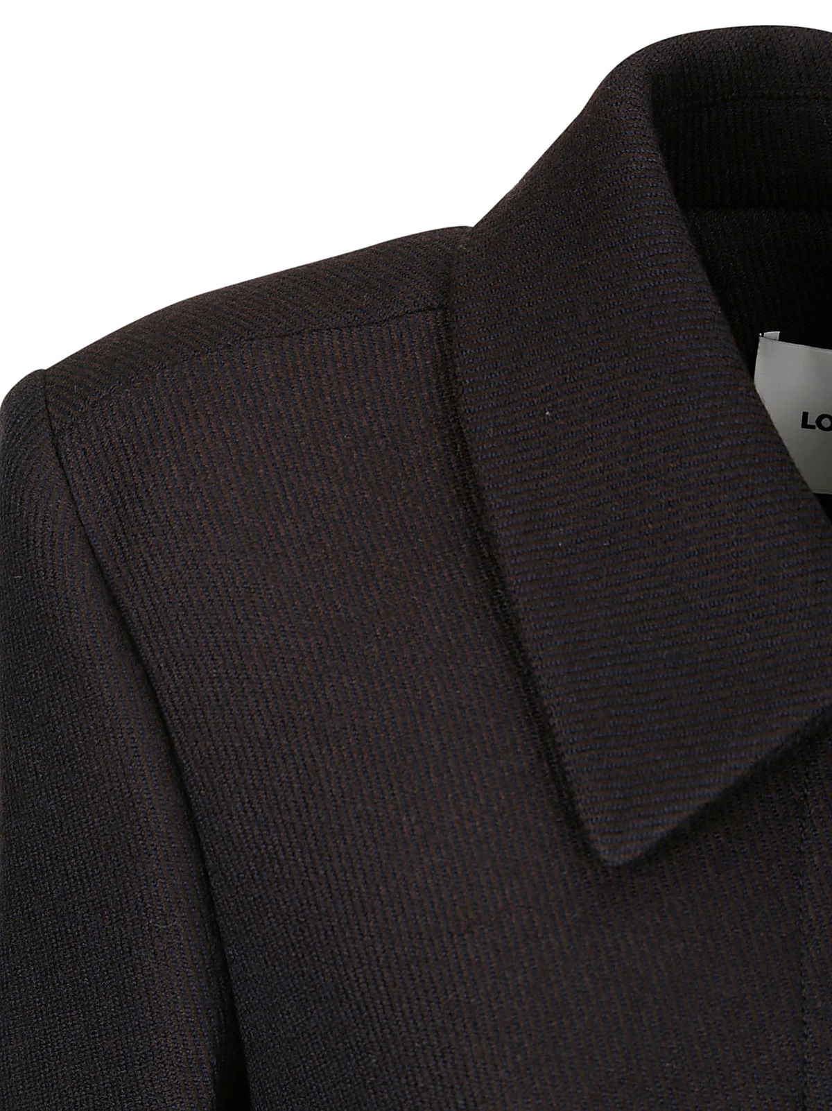 Low Classic Wool Twill Single Mac Coat