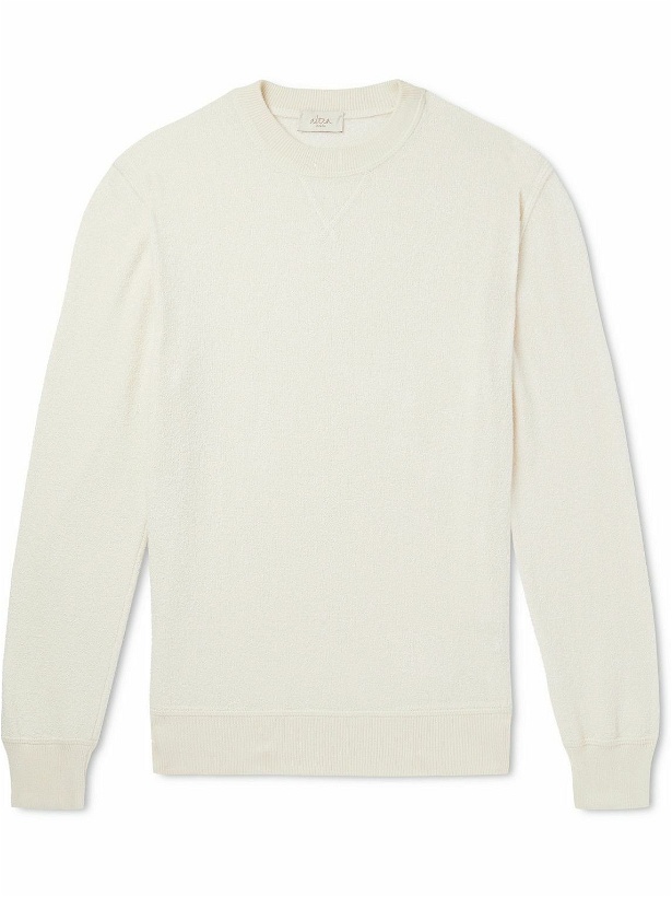 Photo: Altea - Cotton-Blend Bouclé Sweater - Neutrals