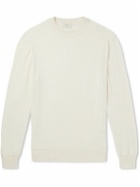Altea - Cotton-Blend Bouclé Sweater - Neutrals