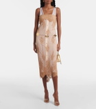 Jacques Wei Sheer slip dress