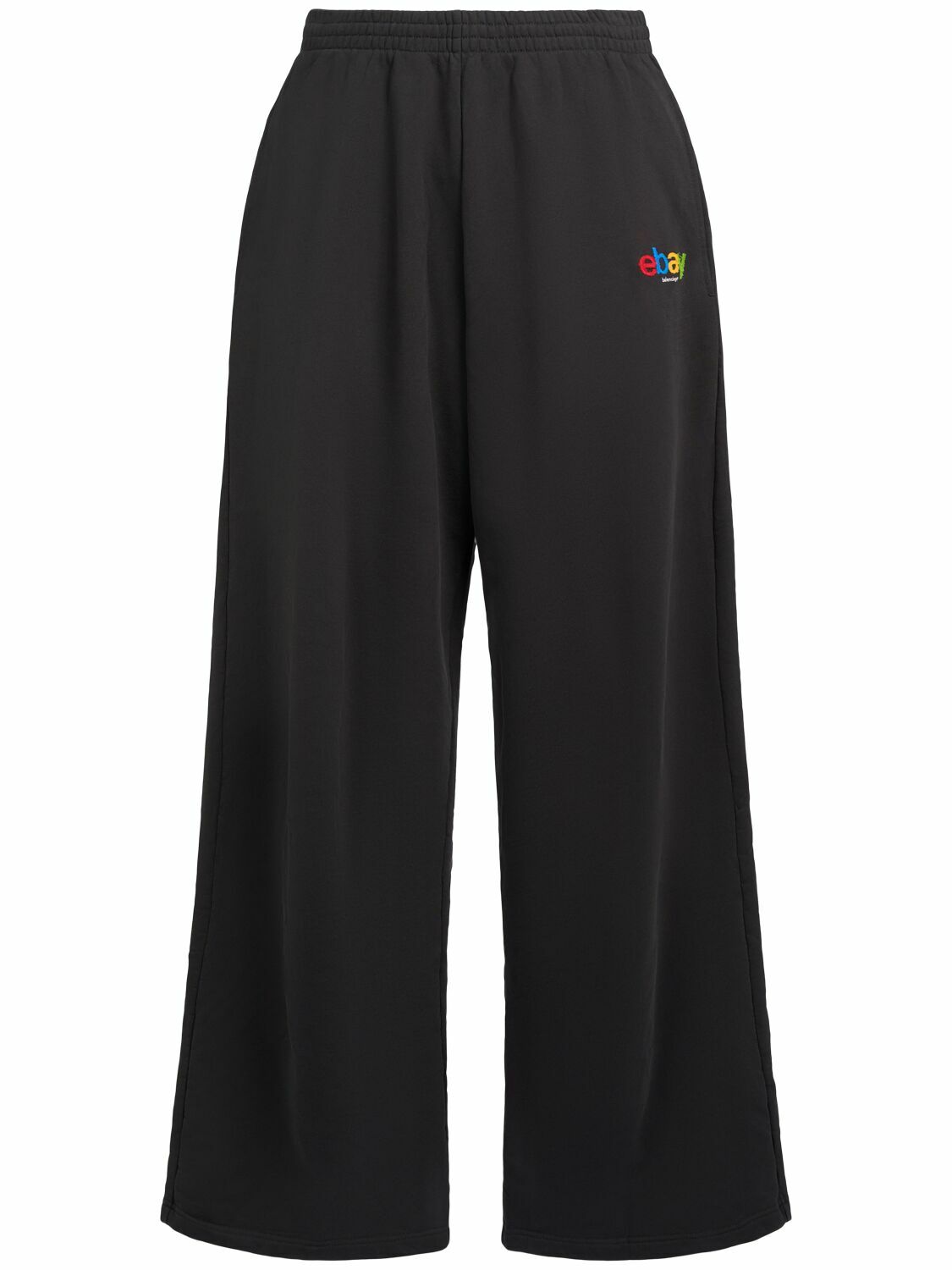 Balenciaga - adidas Wide-Leg Striped Logo-Print Cotton-Blend Shell Track  Pants - Black Balenciaga