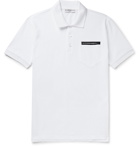 GIVENCHY - Logo-Detailed Cotton-Piqué Polo Shirt - White