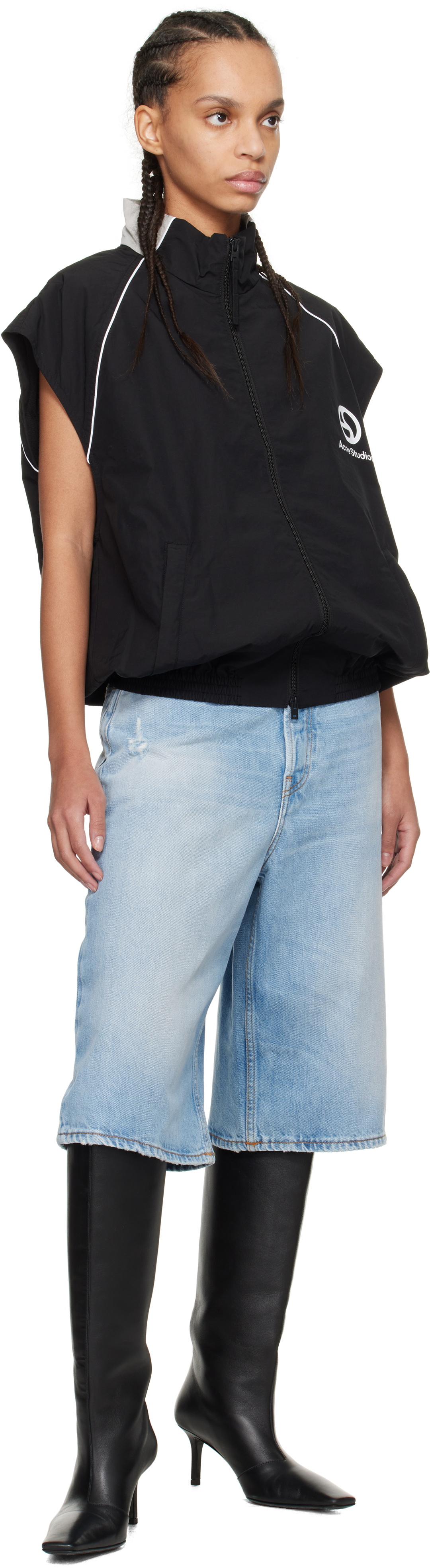 Acne Studios Black 'Gillet' Vest