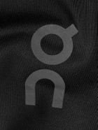 ON - Performance Logo-Print Stretch Recycled-Jersey Running Tights - Black