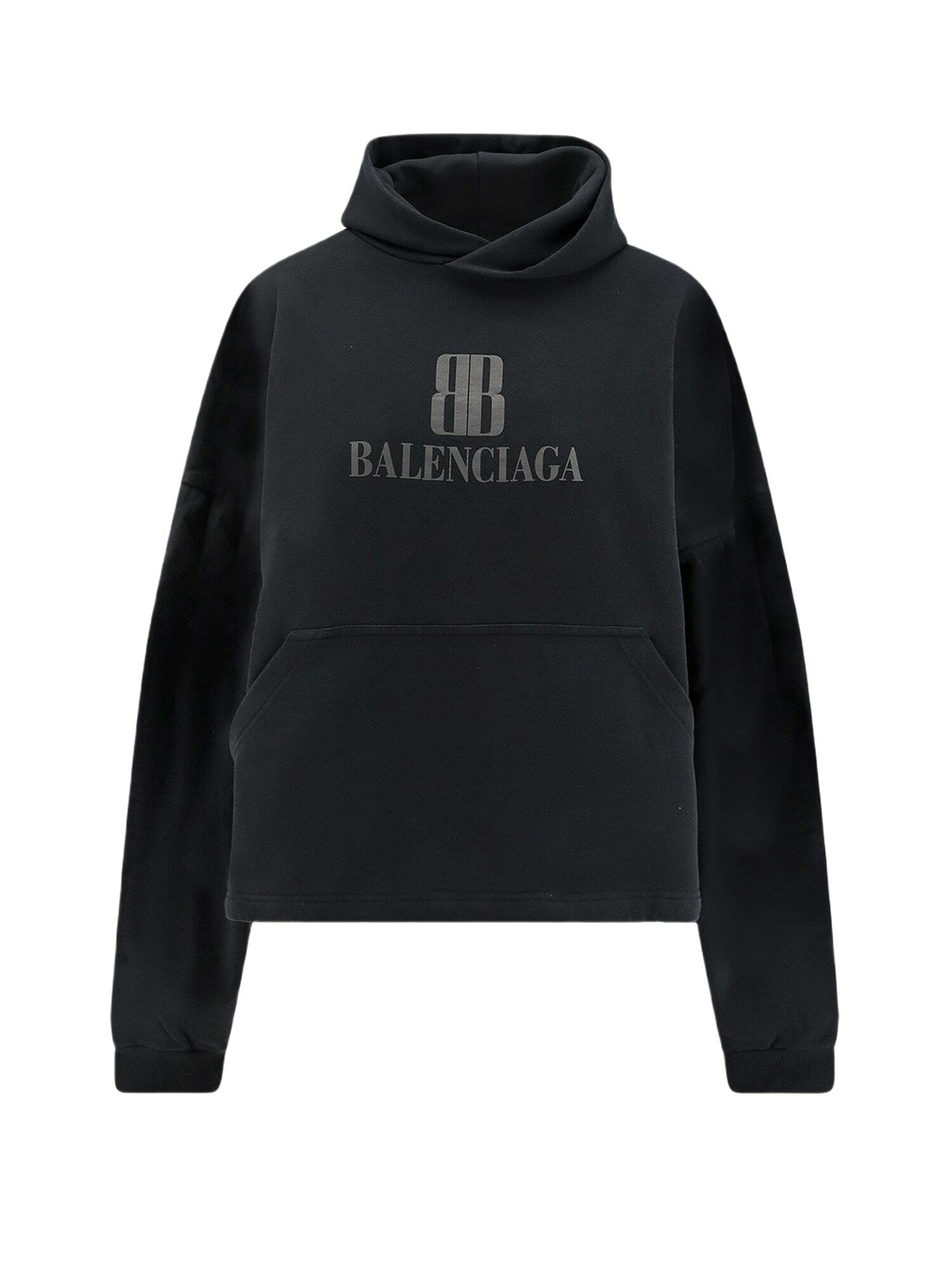BALENCIAGA★ 724874 All Over フーディー Balenciaga Off-White & Black All Over Logo Sweater Balenciaga
