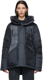 Nike Black & Grey Storm-FIT City Series Hooded Down Jacket