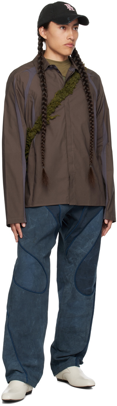 Mainline:RUS/Fr.CA/DE SSENSE Exclusive Indigo Jeans