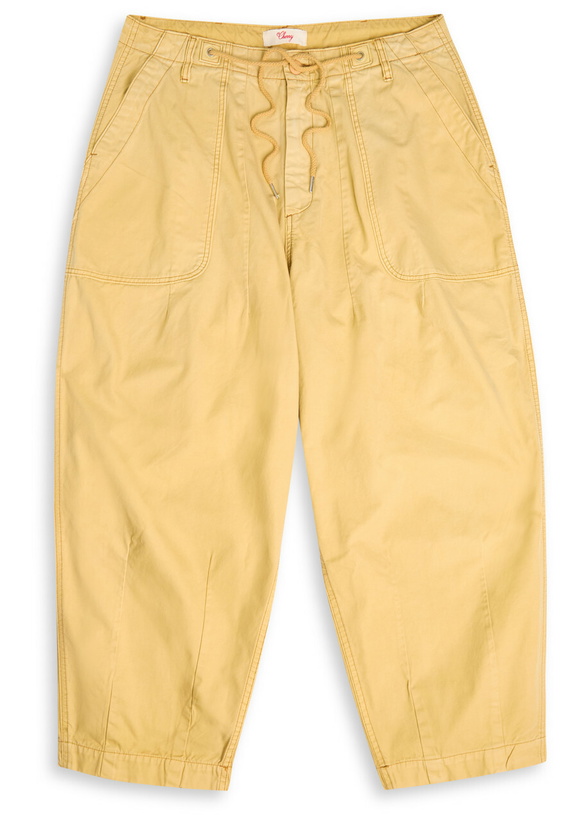 Photo: Cherry Los Angeles Parachute Cotton-twill Trousers Tan