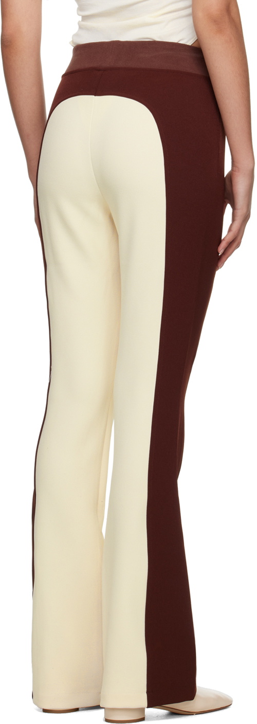 TheOpen Product Brown Paneled Lounge Pants