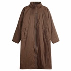 Holzweiler Women's Steilia Longline Puffer Jacket in Brown