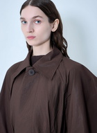 Issey Miyake Akimbo Oversized Trench Coat