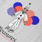 Pleasures Men's Amused Clown T-Shirt in Silver